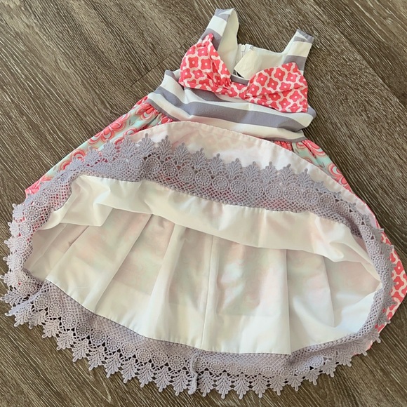 Counting Daisy’s Toddler Girls Printed Dress. - Picture 10 of 15